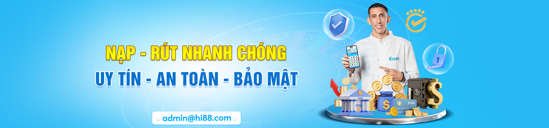 Banner hi88 - nạp, rút nhanh chóng